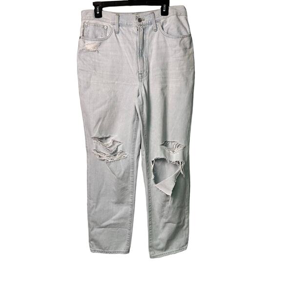 Madewell The Perfect Vintage Straight Jean Deconstructed - Picture 1 of 11